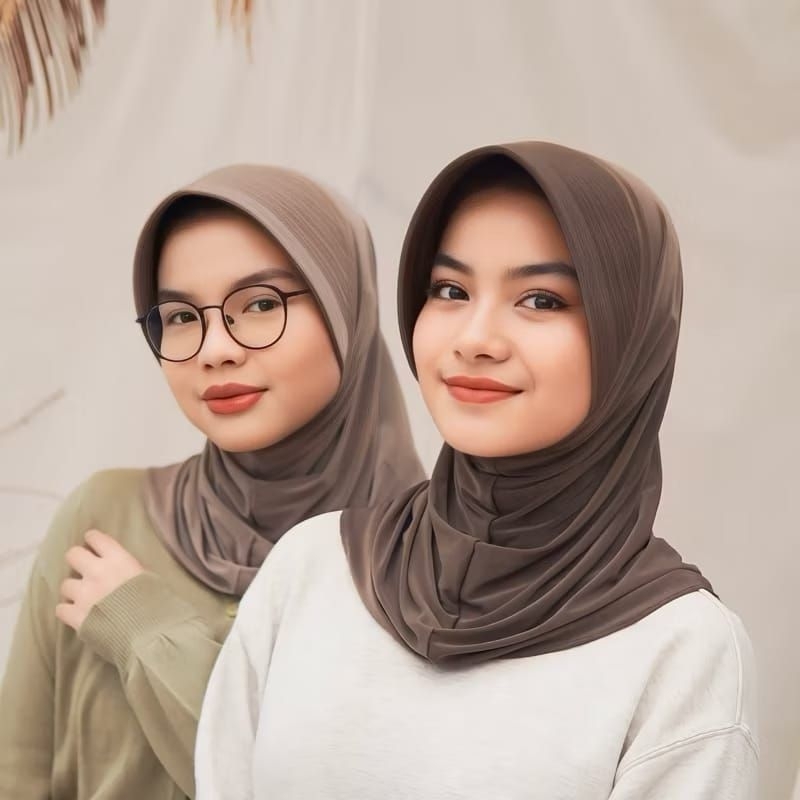 jilbab sport pet tebal / bergo sport pet tebal / jilbab instan / hijab bergo pet tebal