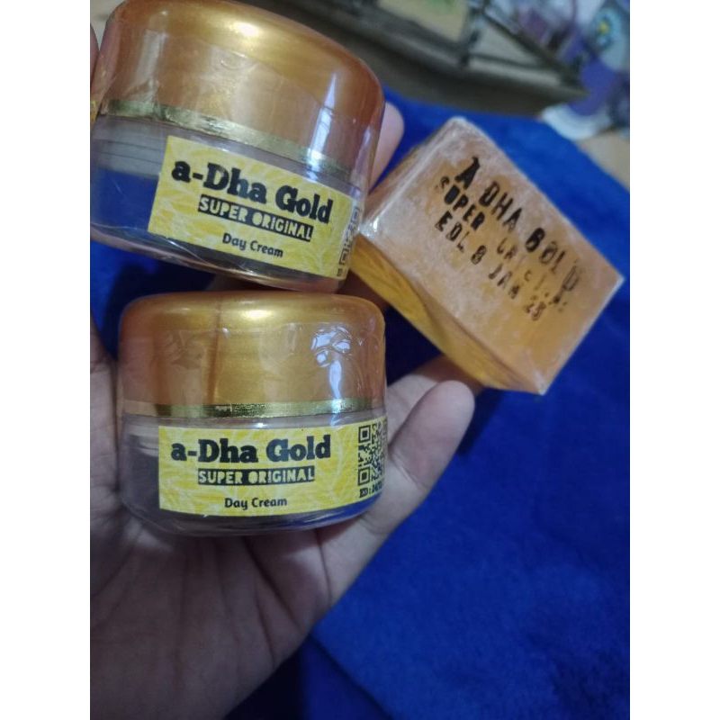 CREAM a-DHA GOLD (KUNING ORIGINAL PLUS) 100% ASLI  HIGHQUALITY