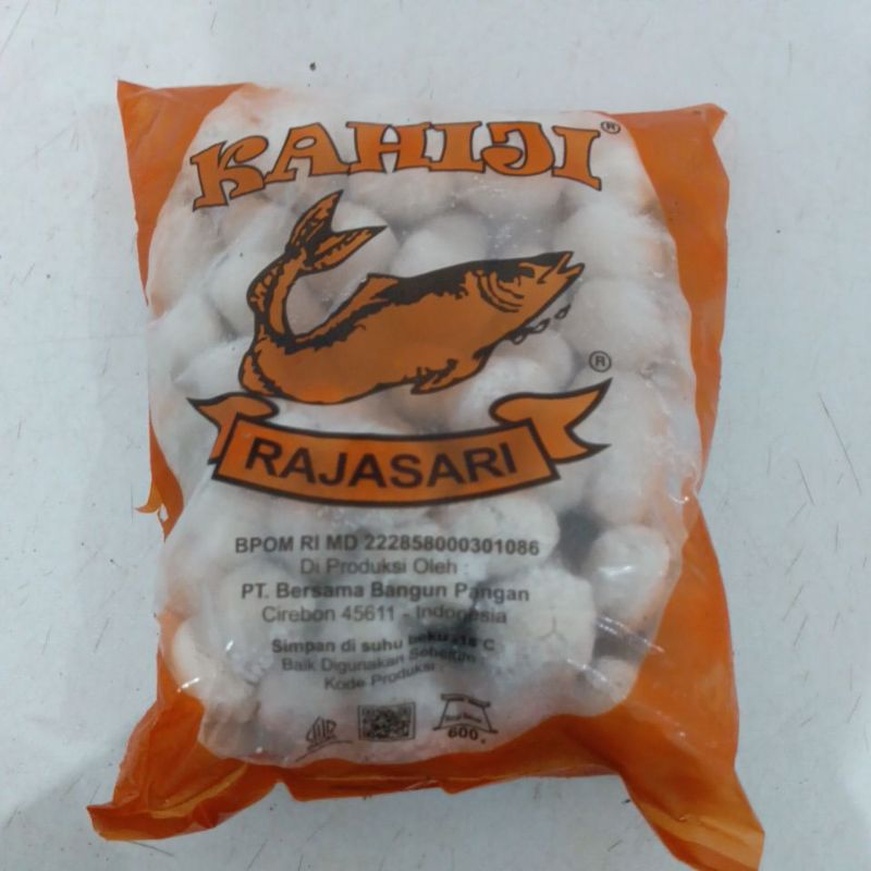 

Bakso Goreng Merk "Kahiji Rajasari" (basreng) isi 100bj, berat 640 gram