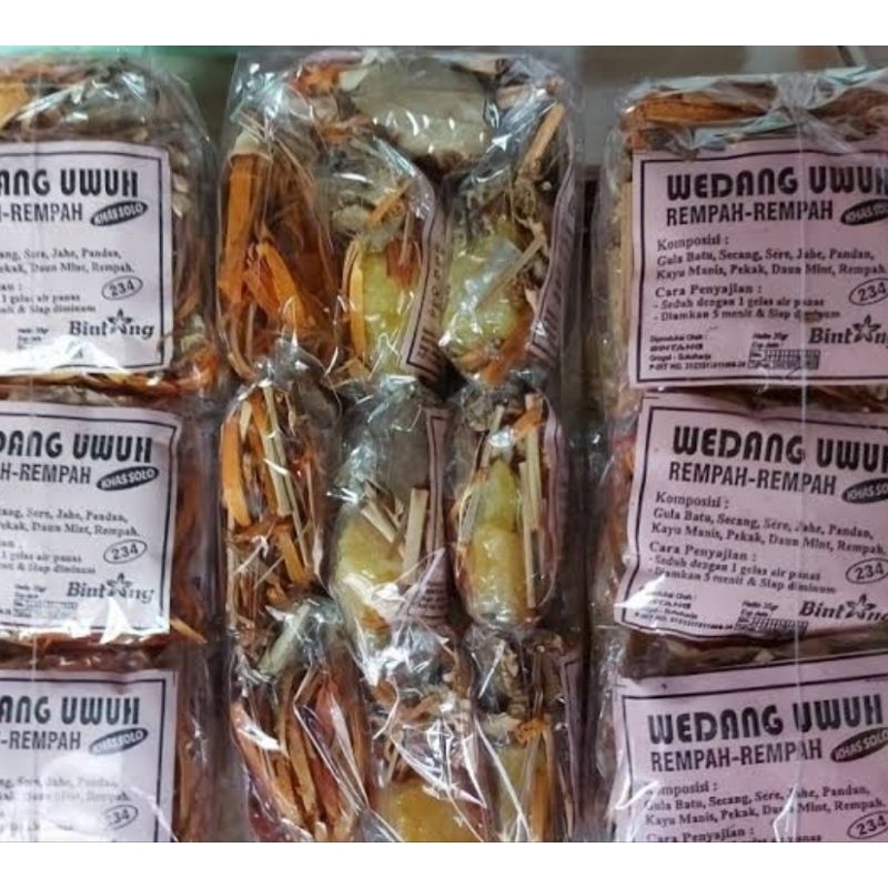 

WEDANG UWUH 10 PC BINTANG