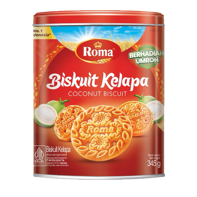 

Roma Biskuit Kelapa Kaleng 345 g