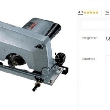 

Groove Cutter MAKITA 3501N Unique Duo 3501 N Gergaji Belah