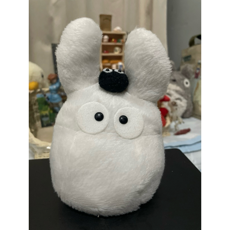 Boneka Totoro Putih kutu