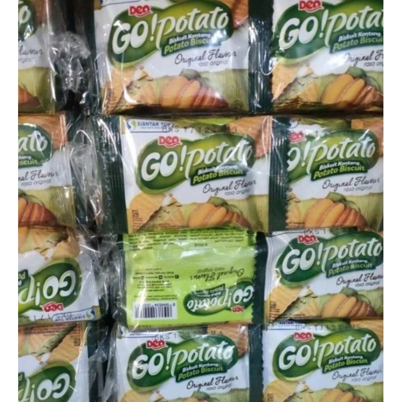 

Biskuit Kentang Go Potato isi 20 Pcs / Pack