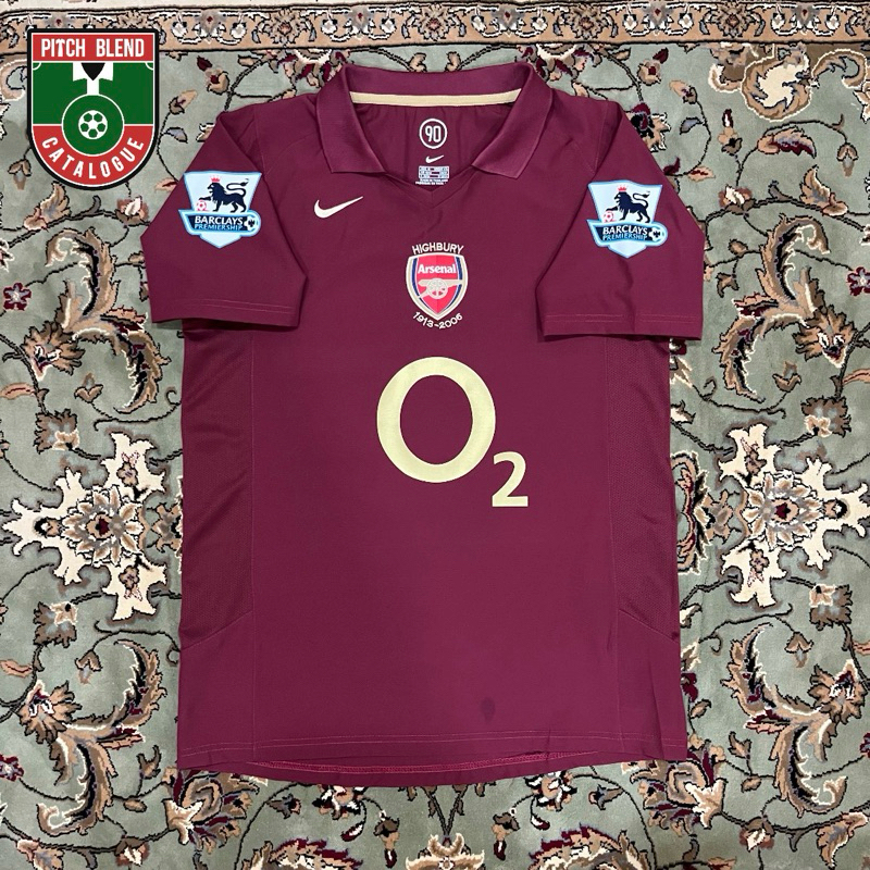 Jersey Arsenal 2005/06 Home Ljungberg #8