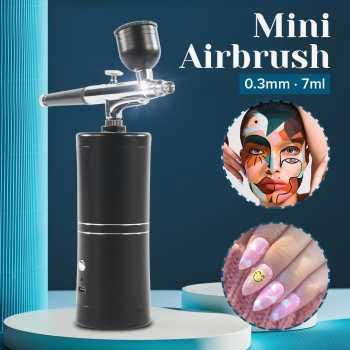 

KKMOON Air Compressor Airbrush Painting Art Spray 0.3mm 7ml - ARP150