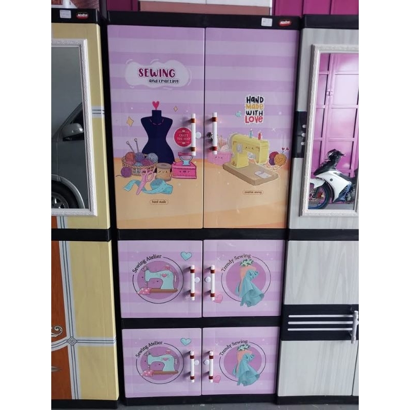 LEMARI PLASTIK JUMBO NAIBA PRO
