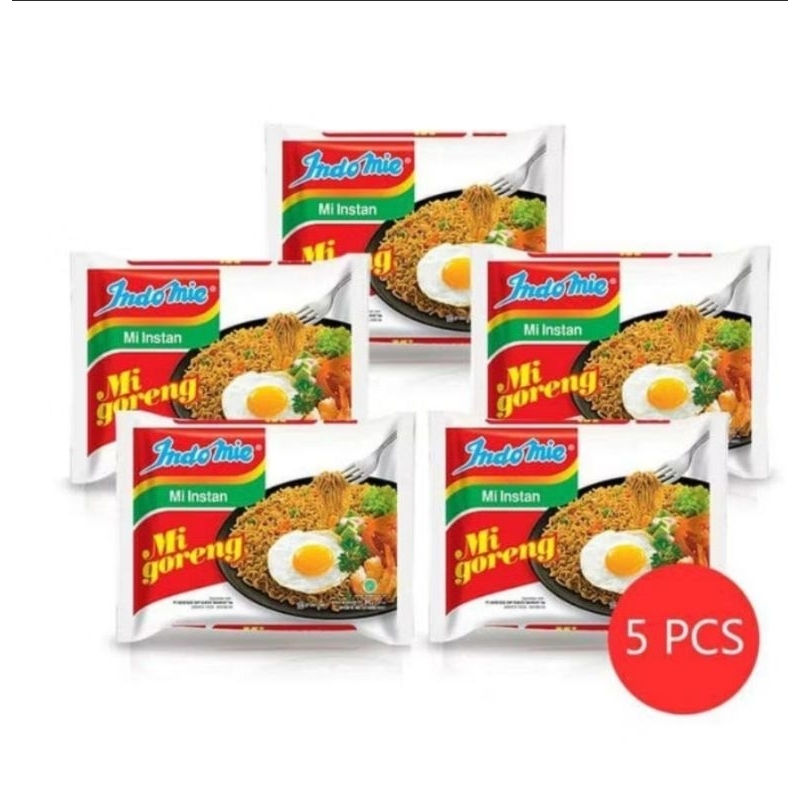 

indomie goreng per 5 pc
