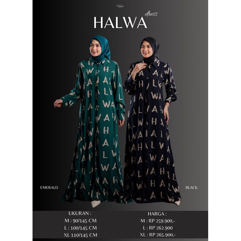 Halwa dres by halwa apparel