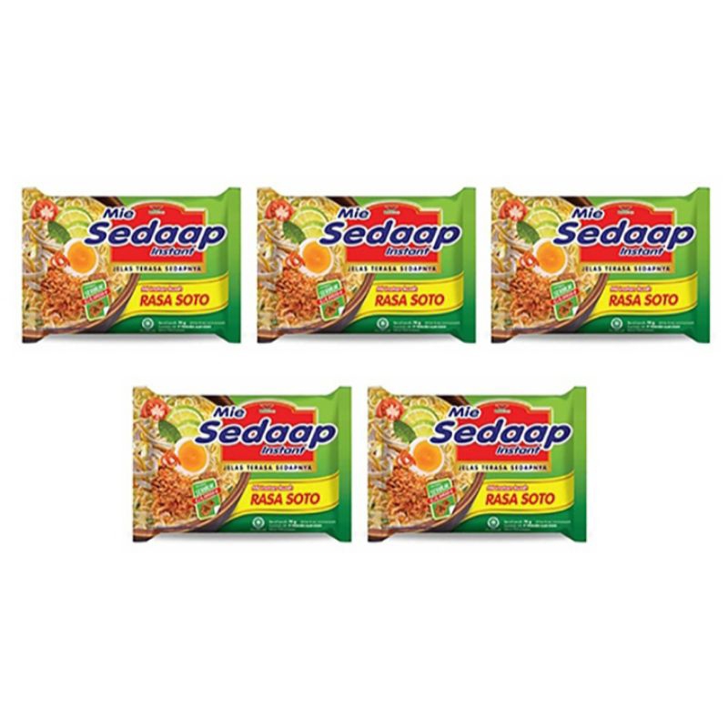 

MIE SEDAAP SOTO MI INSTAN SEDAP SOTO MIE 5 BUNGKUS
