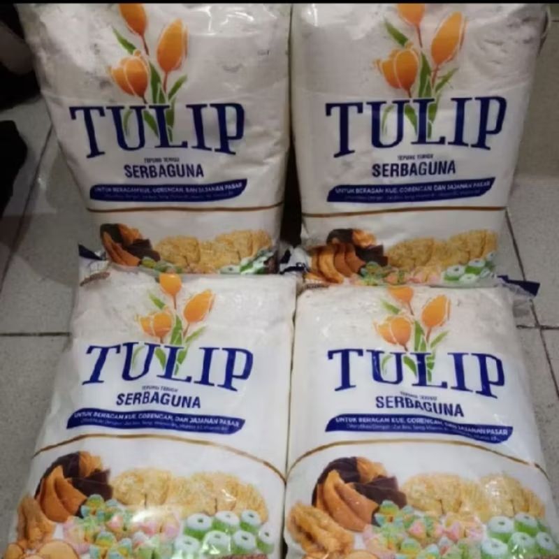 

TEPUNG TERIGU TULIP SERBA GUNA 1KG ECER