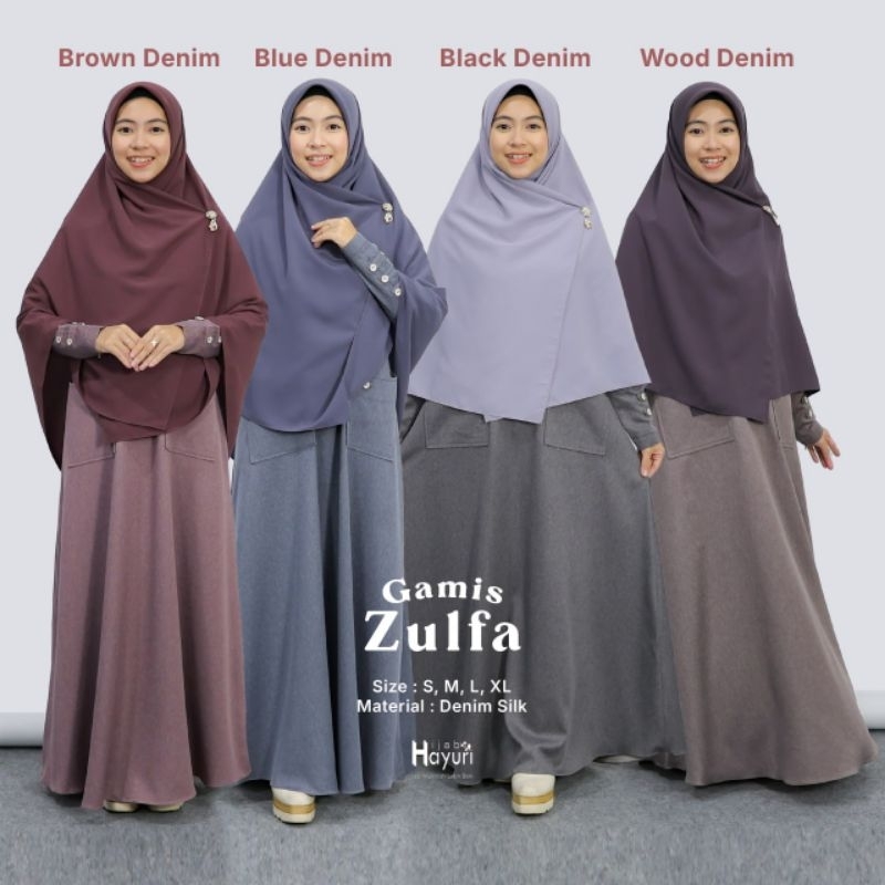 Gamis Zulfa | Gamis Hayuri Hijab