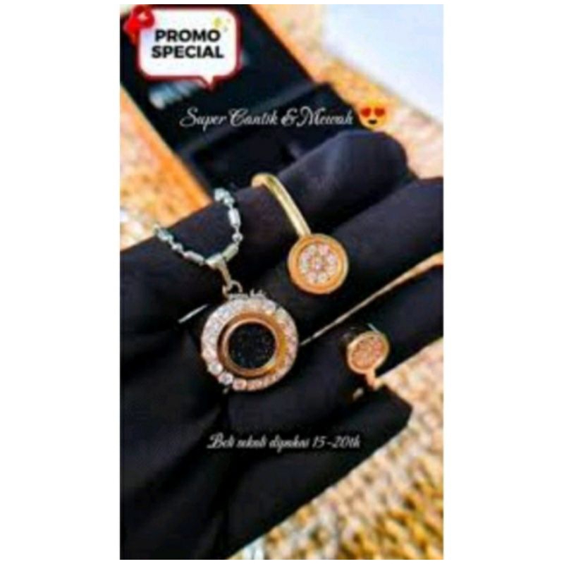 Promo Satu Set Kalung Gelang MCi Original