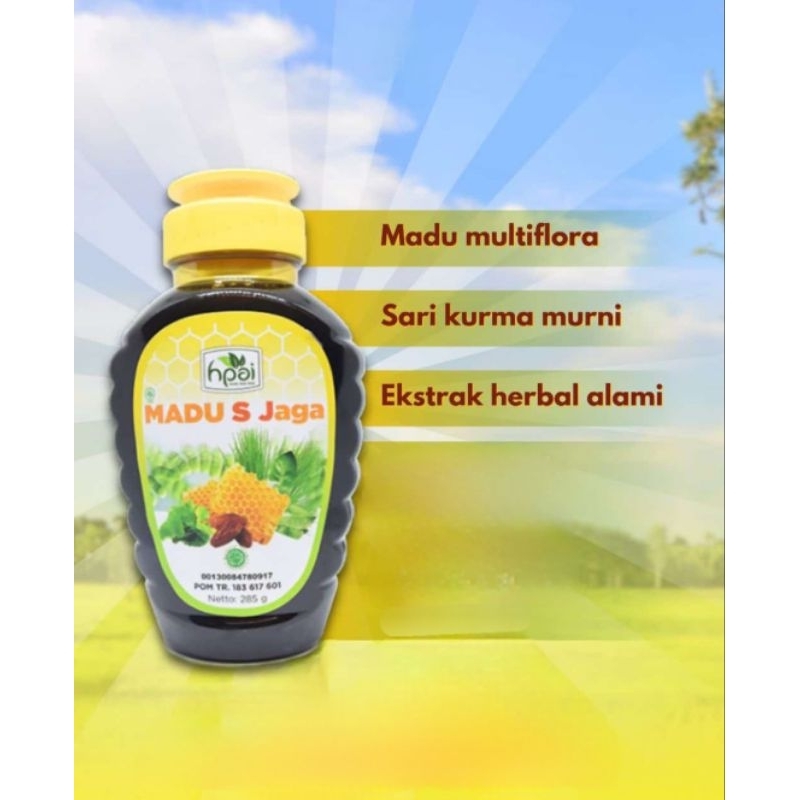 MADU S JAGA, Obat Darah Rendah, Tipes, DBD, Benjolan, Nafsu Makan