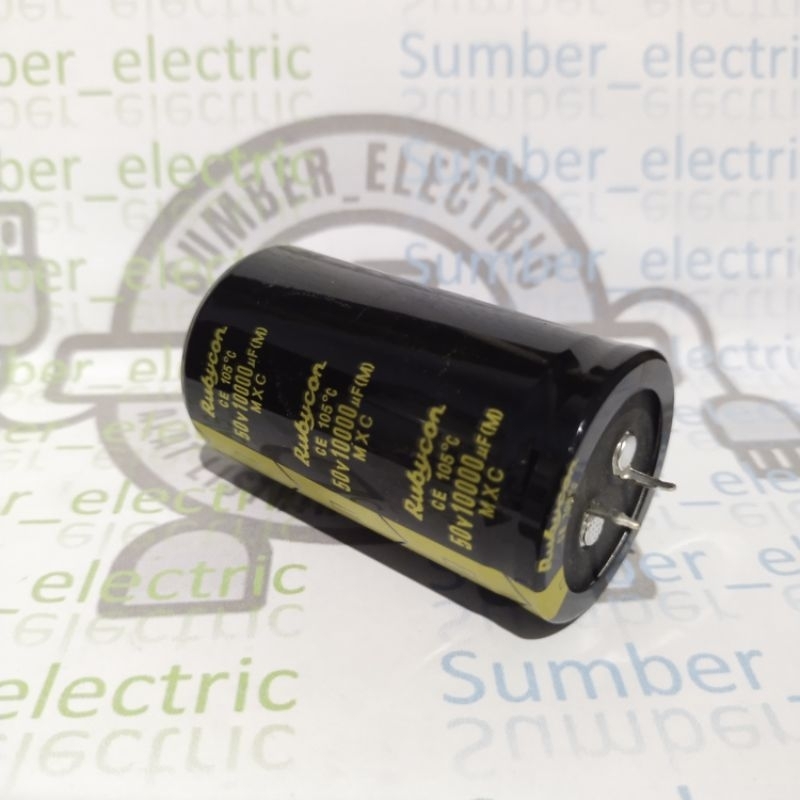 ELCO 10000UF 50V ORIGINAL RUBYCON PRODUCT