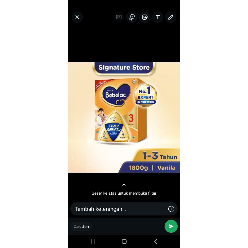 

bebelac 3 netto 1.800 gr vanila expaed 2026