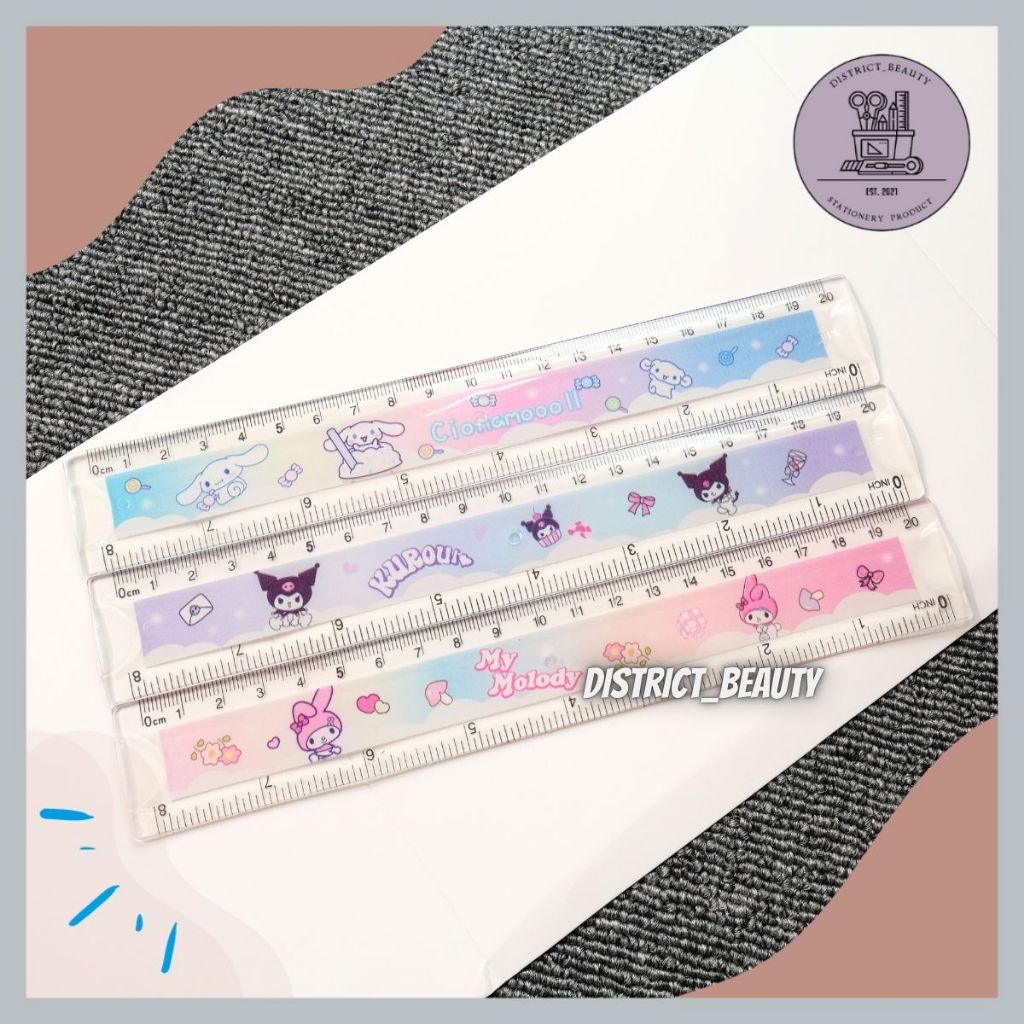 

PENGGARIS LENTUR SANRIO PENGGARIS 20CM SANRIO PENGGARIS GARISAN LENTUR SANRIO LUCU TERMURAH