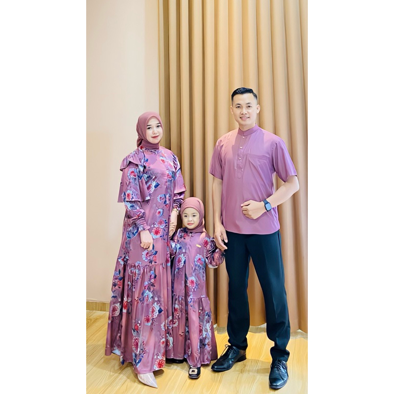 AUREL FAMILY SET RAYA/COUPLE KELUARGA ANAK 0-11th