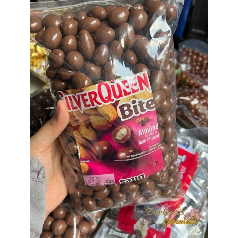 

Silverqueen bites SQ bites ALMOND 1Kg + packing baca deskripsi