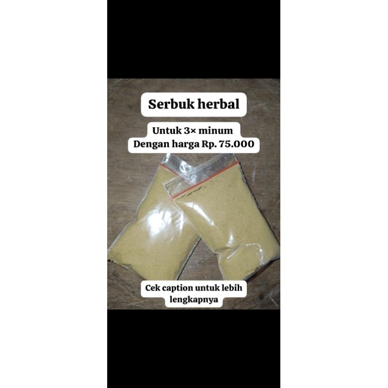 

JAMU HERBAL SEGALA MACAM PENYAKIT