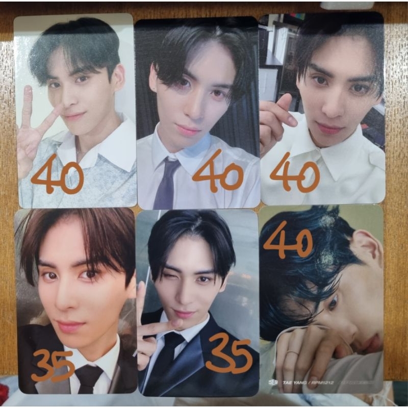 SF9 YOO TAEYANG PHOTOCARDS