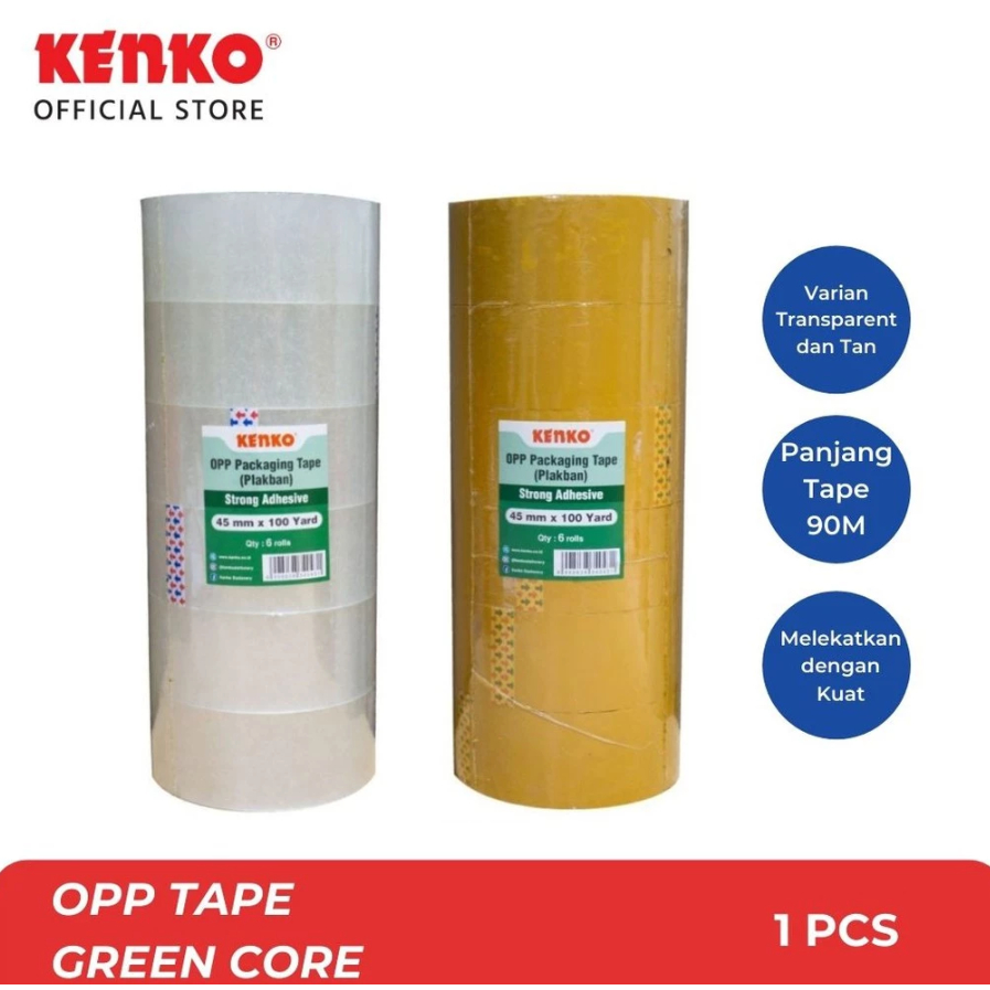 

Kenko - OPP Tape / Lakban Coklat / Selotip