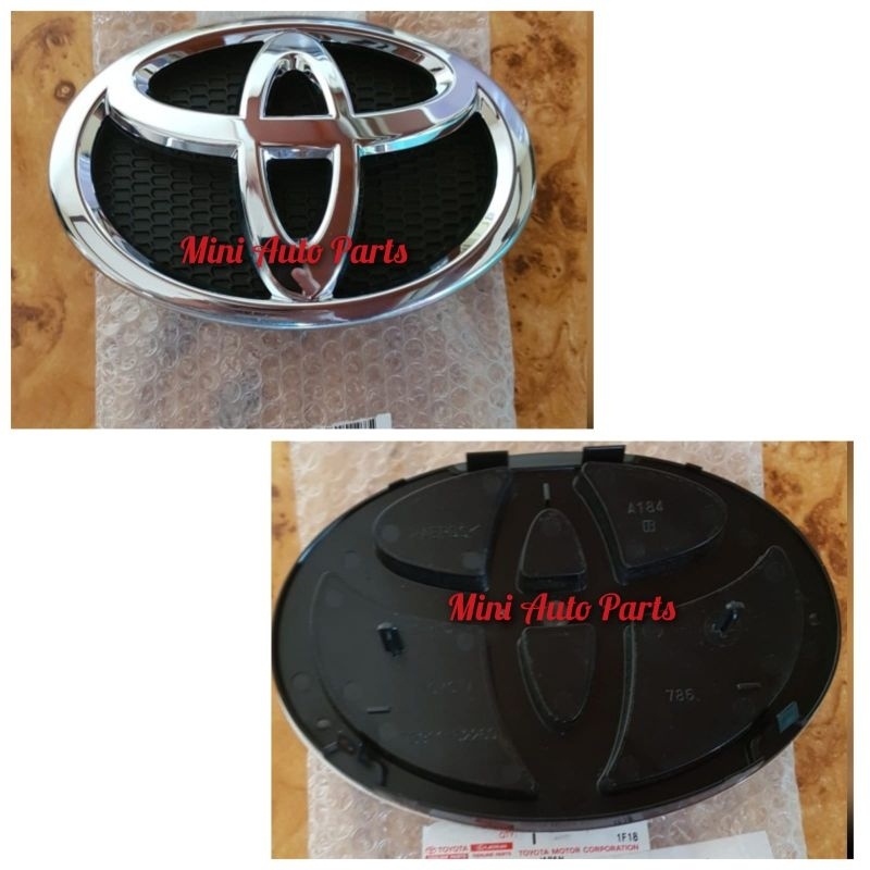 Emblem LOGO Toyota DEPAN Yaris 2012-2013 ORIGINAL