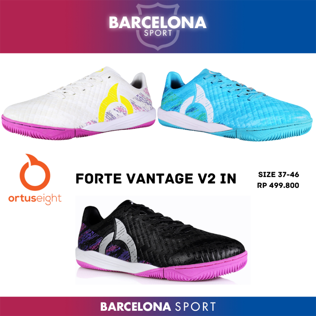 OrtusEight Forte Vantage V2 IN - Sepatu Futsal