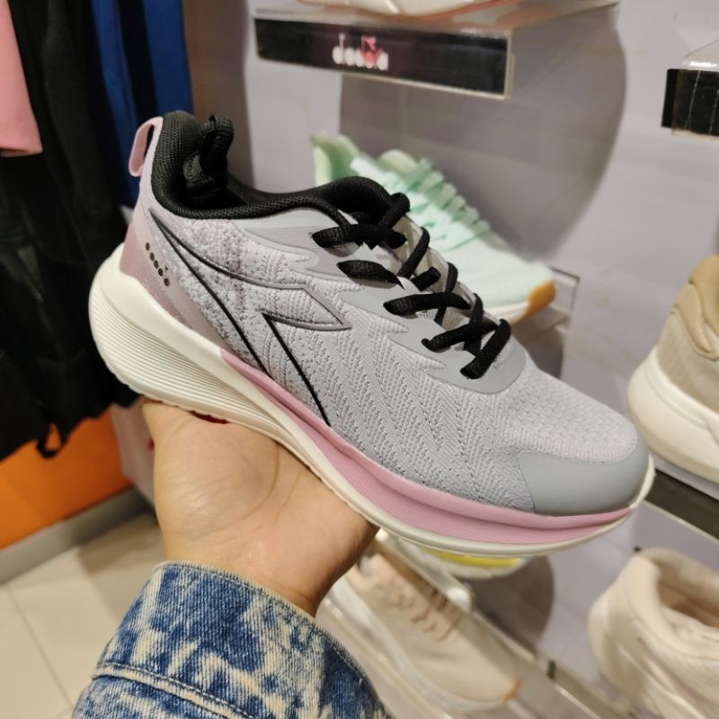 SALE NEW ARRIVALS DIADORA RUNNING WOMEN GREY PINK ORIGINAL STORE