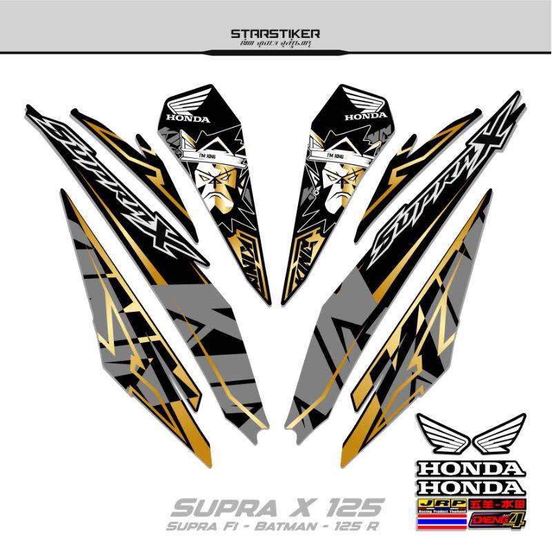 26/Striping Supra X 125 R/Stiker Supra X 125 Fi/Sticker/Supra-x 125 R/Wave 125 R/Stiping/List/Polet/
