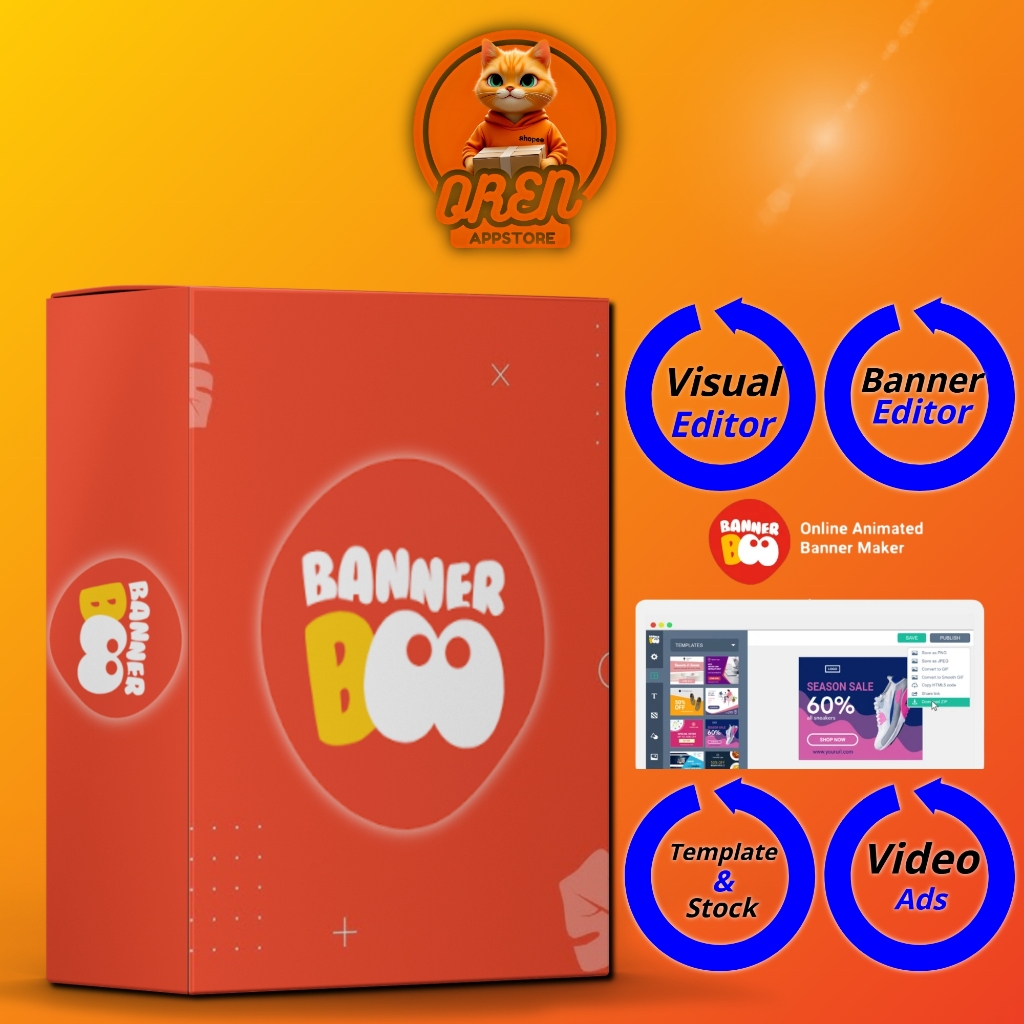 Banner Boo | Banner Maker | Editor | Ai | Stock | Template | Canva | Thumbnail