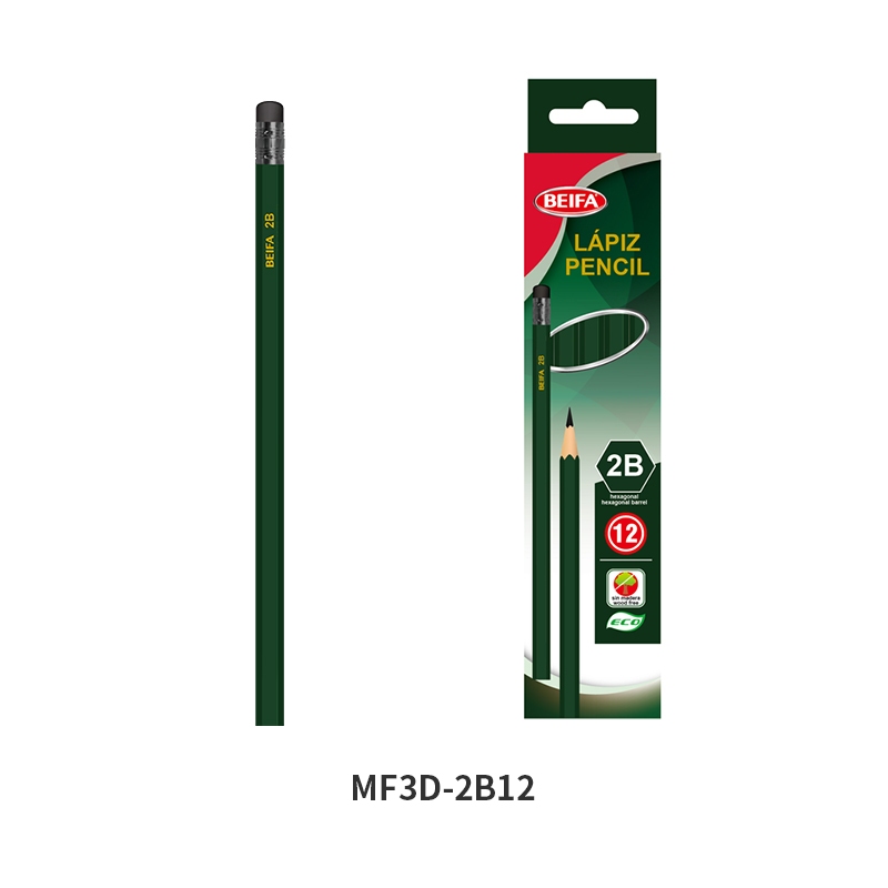 

Jual Produk Beifa Pencil 2B MF3D Pensil Tulis 1 Box 12 pcs, Tidak Mudah Patah, Ideal untuk Ujian &