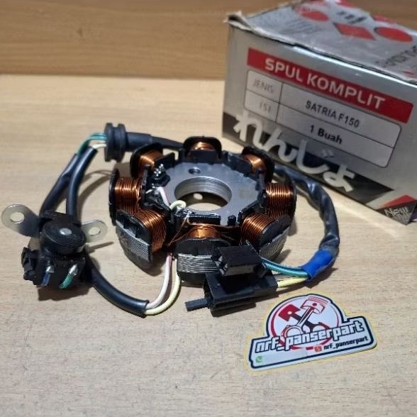 SPUL SATRIA FU 150 //SPOOL MAGNET STATER SET+FULSER SUZUKI SATRIA 150 FU SATRIA FU 150  LAMA BARONG 