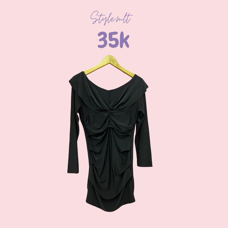 Dress Black Korean Style