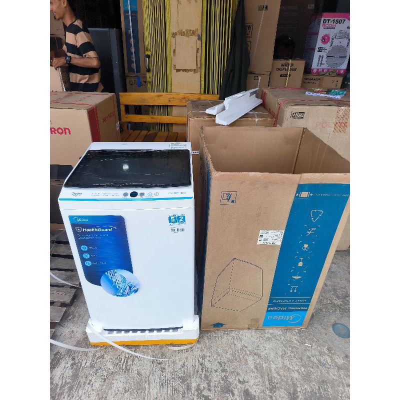 mesin cuci Midea 1 tabung MA100W75/ mesin cuci Midea 7 kg