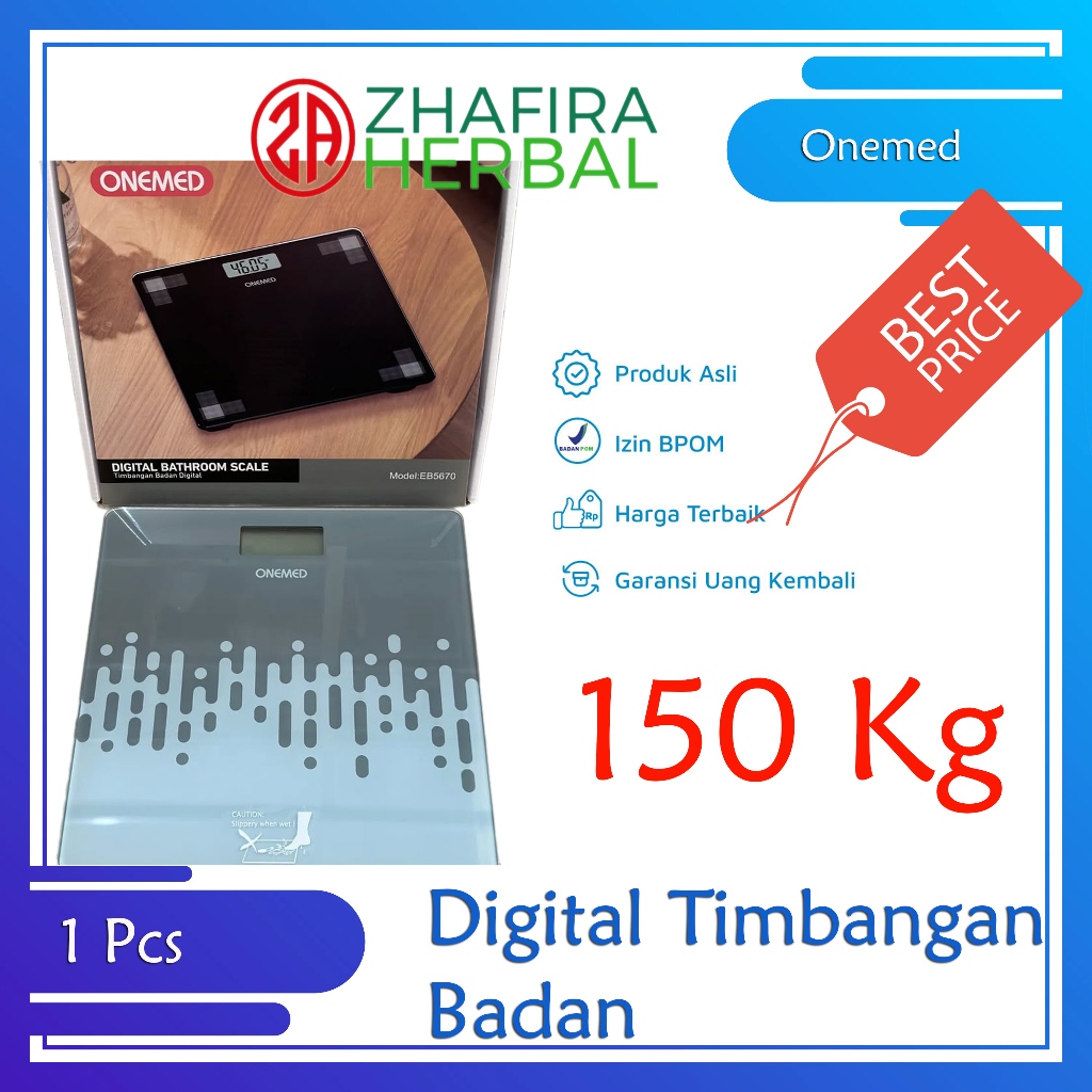 Digital Timbangan Berat Badan Onemed