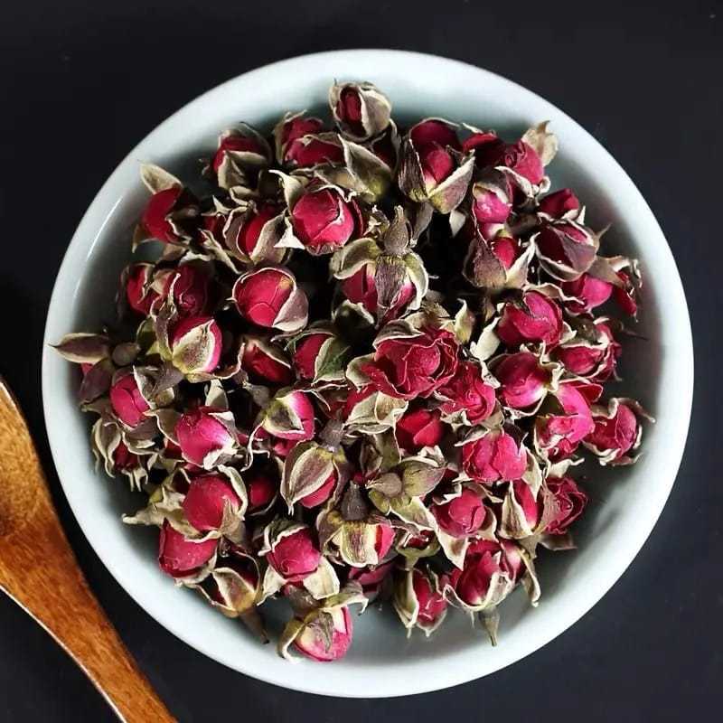 

Teh Bunga Mawar Emas / Teh Bunga Mawar Kering Golden / Golden Rose Bud Tea 50gr