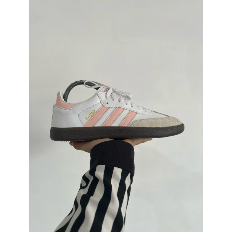 Adidas Samba (White Pink)