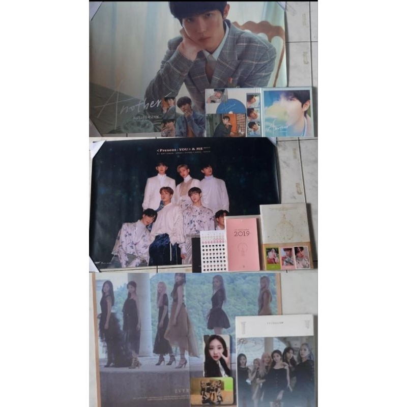 AAB GG & BG Fullset album K-Pop, everglow, jaehwan, GOT7