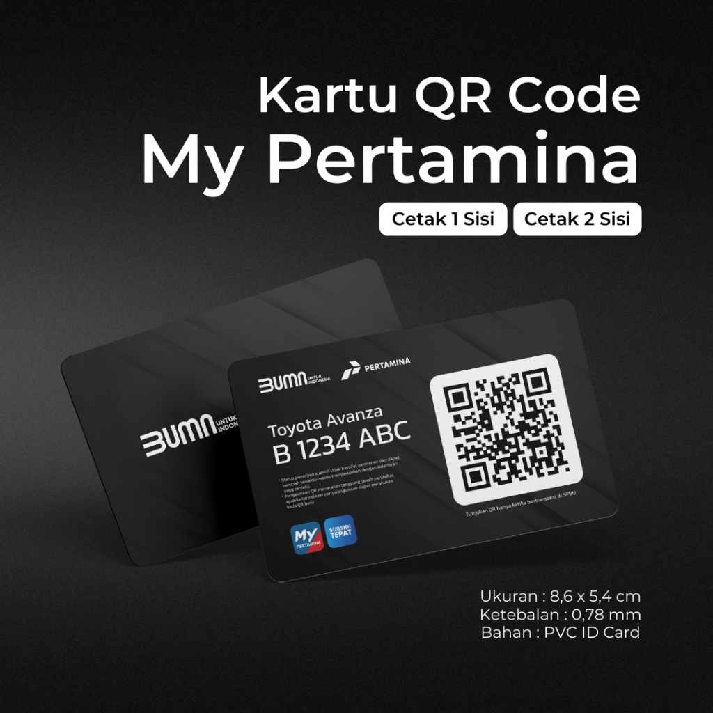 

CETAK KARTU MY PERTAMINA BAHAN PVC TEBAL DESAIN ELEGANT