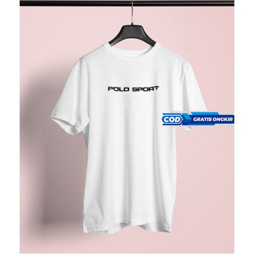 Kaos  T-shrit Polo Sport Kuning Coklat Katun Combed 30s Premium