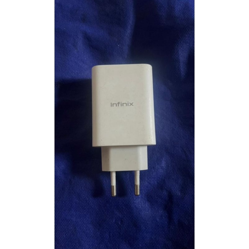 Adaptor charger original bawaan hp Infinix 33 watt
