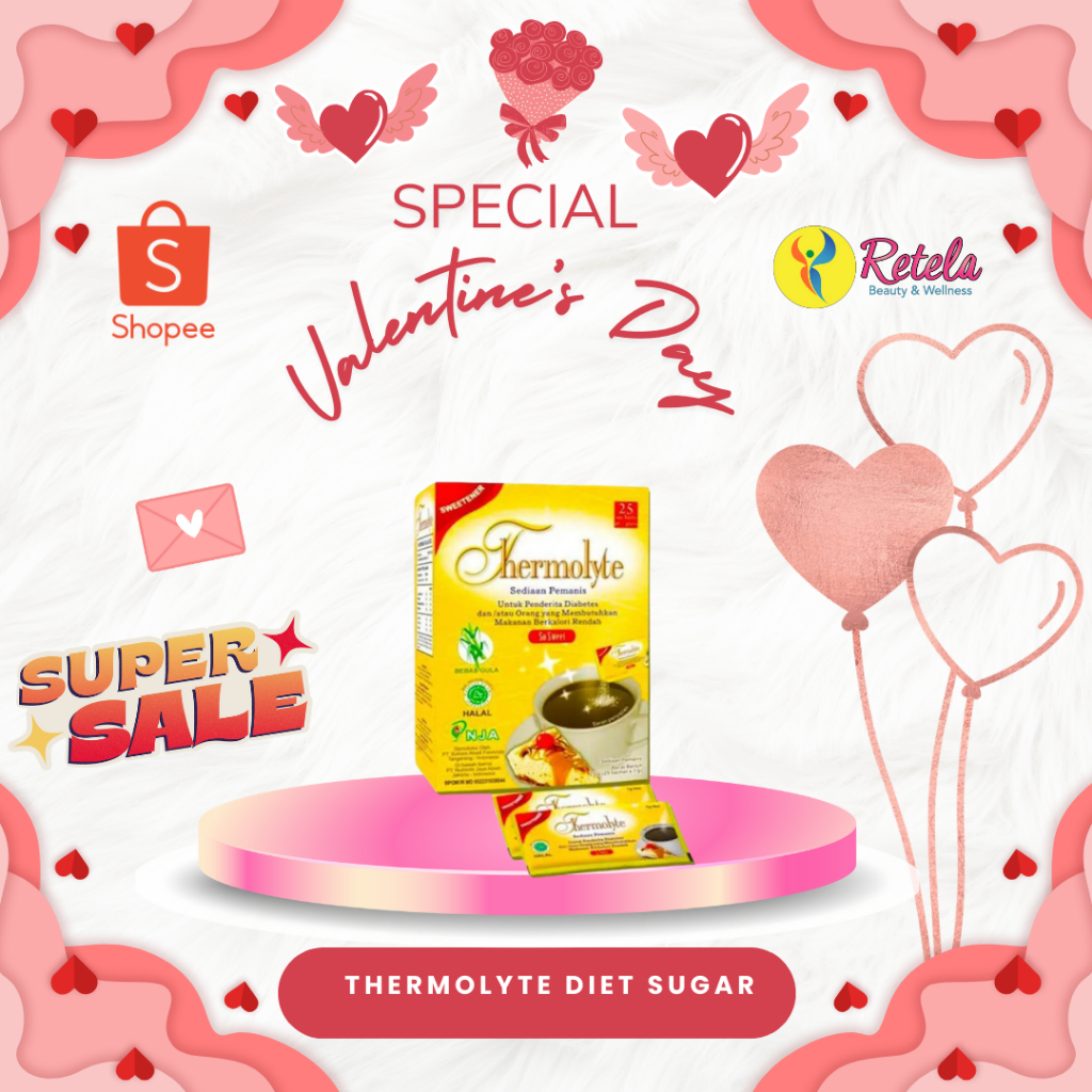 

THERMOLYTE DIET SUGAR 1 BOX ISI 50 SACHET