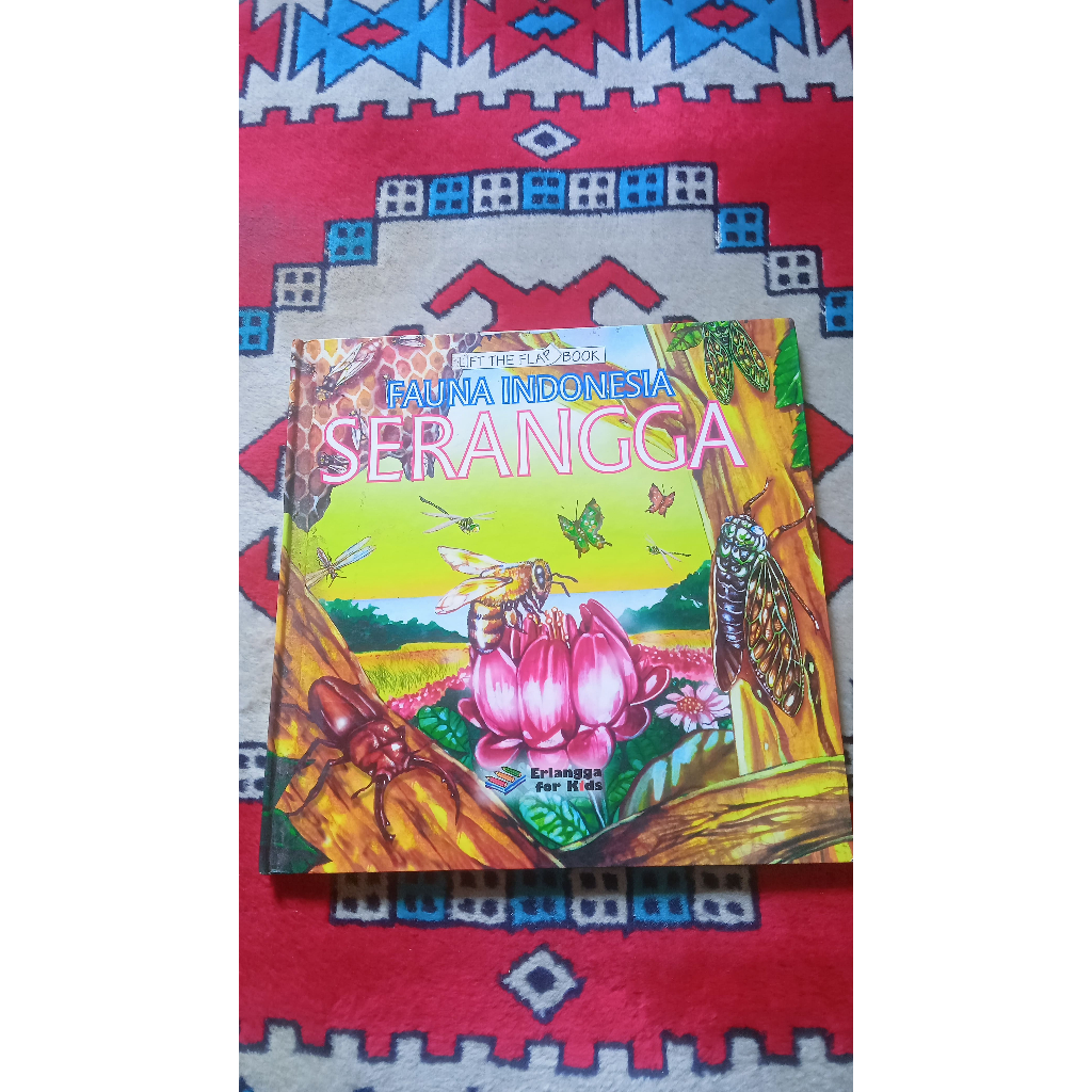 Lift The Flap Book - Fauna Indonesia - Serangga