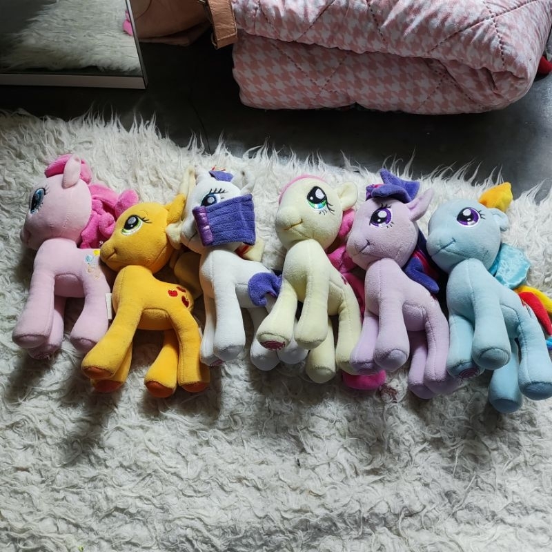 preloved second pl mlp my little pony pinkie pie twilight sparkle fluttershy rainbow dash rarity bon