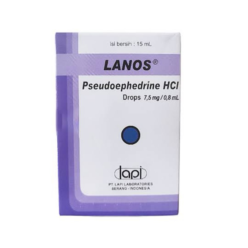 LANOS Pseudoethidine HCl Drops 7.5 mg/0.8 mL