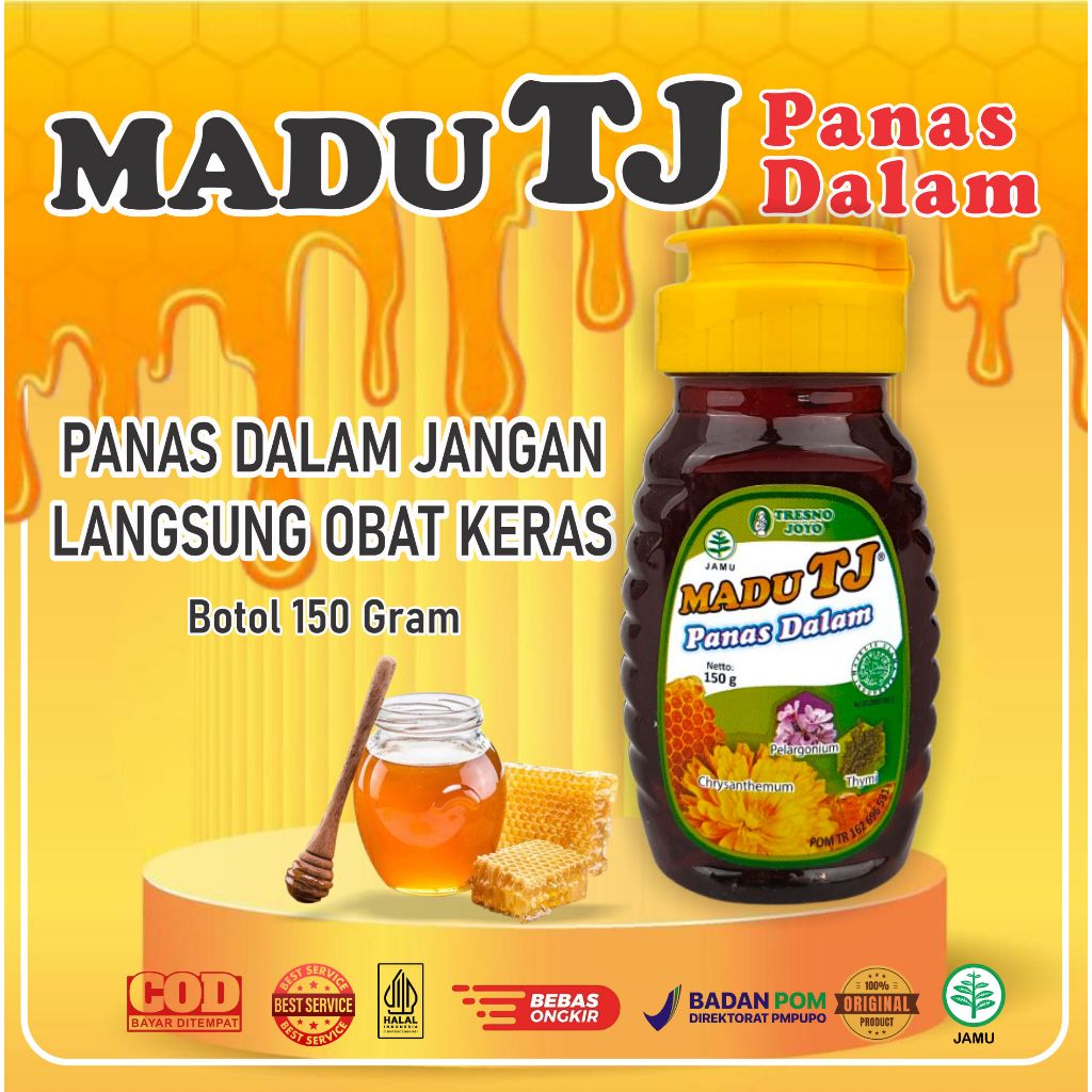 

Tresno Joyo Madu Tj Panas Dalam Dan Sariawan 150 Gr