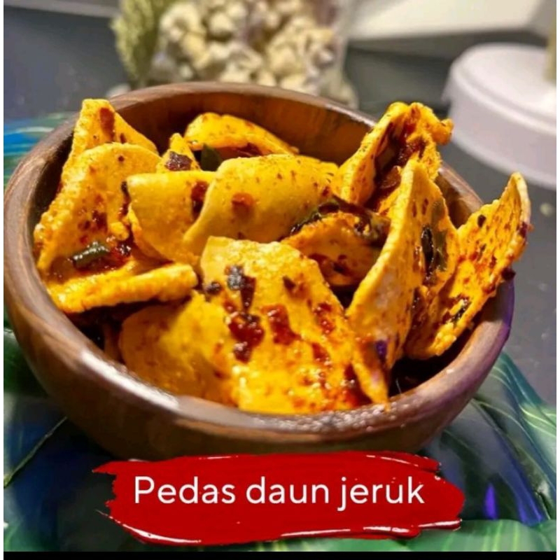 

Bakso goreng pedas daun jeruk/Basreng Bulat isi 500 Gram