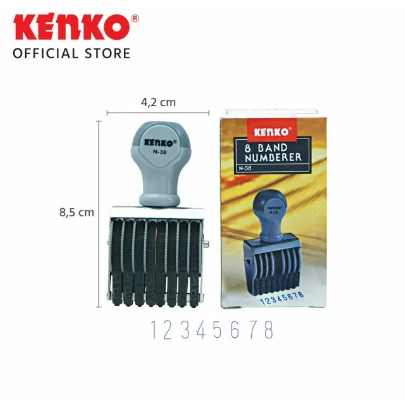 

KENKO - Stamp Plate Number / Stempel Nomor N-38