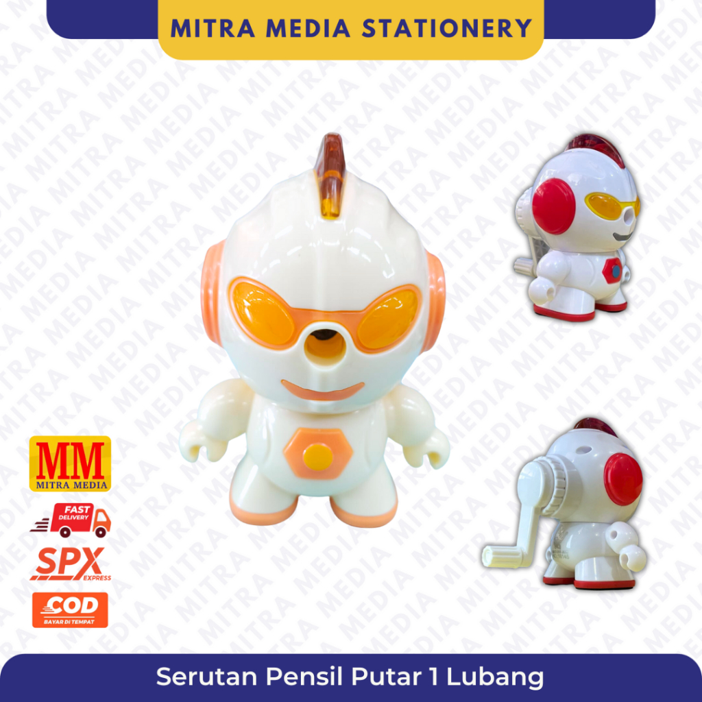 

Serutan Pensil Putar / Rautan Pensil Meja 1 Lubang Bentuk Ultraman Impor / Rautan Anak